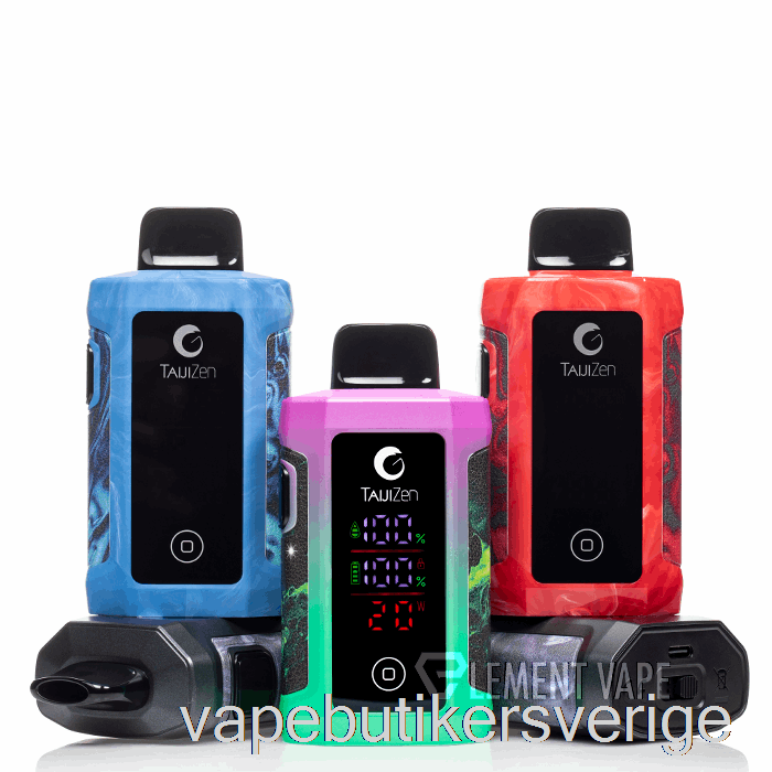Vape Sverige Ijoy Taijizen Judo 24000 Engångs Vit Jordgubbsis